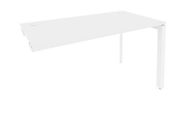 Стол приставной к тумбе O.MP-SPR-3.7 Белый/Белый бриллиант в Перми