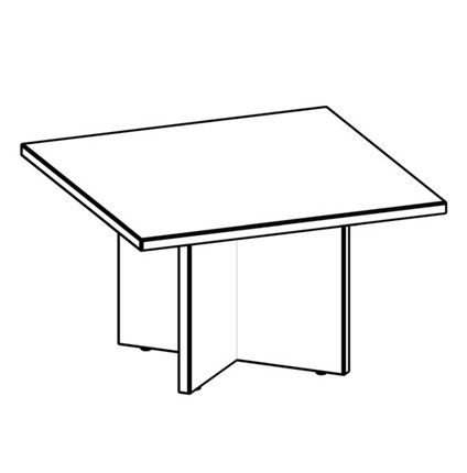 Конференц-стол ТСТ 1212 Z (1200x1200x750) в Перми - изображение