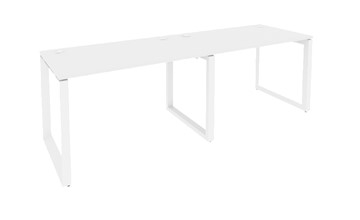 Стол в офис O.MO-RS-2.2.7, Белый/Белый бриллиант в Перми