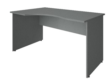 Угловой стол А.СА-2Л 1400х900х755 мм. Серый в Перми