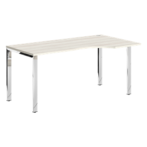 Письменный стол для персонала правый XTEN GLOSS Сосна Эдмонд XGCET 169.1  (R) (1600х900х750) в Кунгуре
