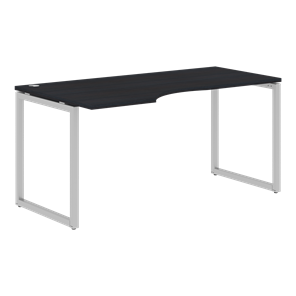 Стол письменный с боковым левым выступом XTEN-Q Дуб-юкон-серебро   XQCET 169 (L) (1600х900х750) в Березниках