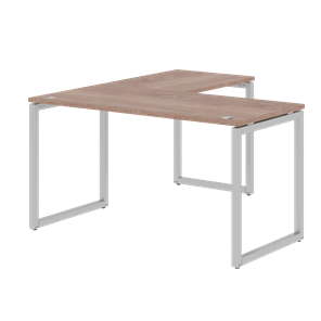 Письменный стол угловой правый XTEN-Q Дуб-сонома- серебро XQCT 1415 (R) (1400х1500х750) в Березниках