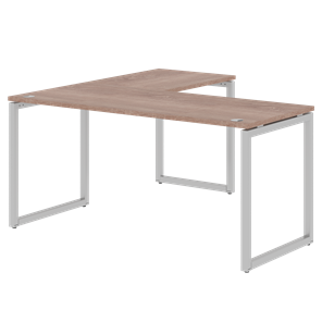 Стол письменный угловой правый XTEN-Q Дуб-сонома- серебро XQCT 1615 (R) (1600х1500х750) в Березниках