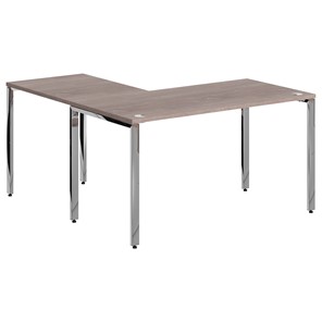 Письменный угловой  стол для персонала правый XTEN GLOSS Дуб Сонома  XGCT 1415.1 (R) (1400х1500х750) в Кунгуре