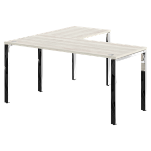 Письменный угловой  стол для персонала правый XTEN GLOSS Сосна Эдмонд XGCT 1615.1 (R) (1600х1500х750) в Перми