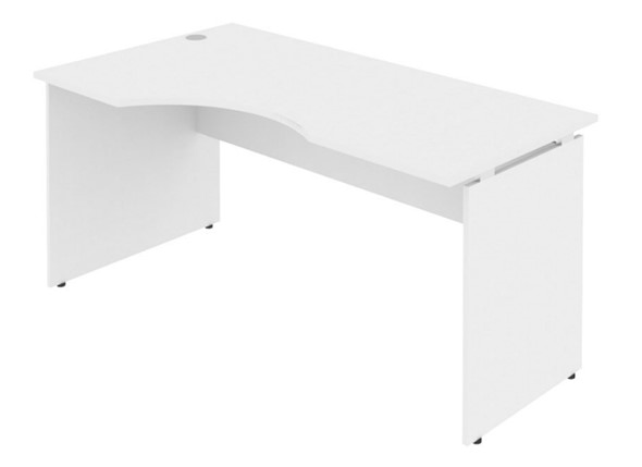 Письменный стол Л.СА-1Л 1580х900х755 мм. Белый в Перми - изображение