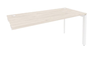Приставной стол к тумбе O.MP-SPR-4.7 Белый/Денвер светлый в Перми