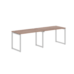 Конференц-стол XTEN-Q Дуб-сонома-серебро XQWST 2470 (2406х700х750) в Перми
