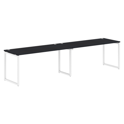 Конференц-стол  XTEN-Q Дуб-юкон-белый  XQWST 3270 (3206х700х750) в Перми - изображение