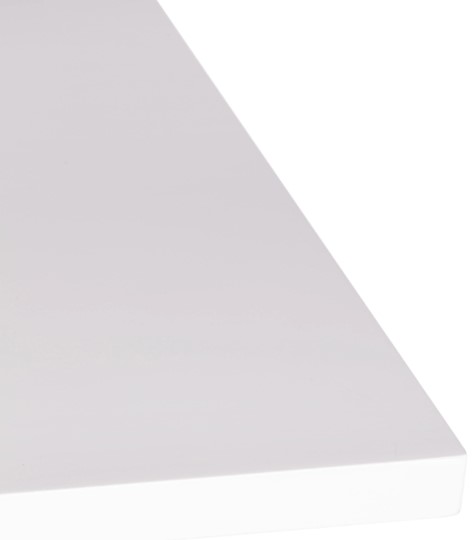 Стол письменный Jimmi дерево гевея/МДФ 120x75x75-90см Белый/Натуральный арт.15108 в Перми - изображение 5
