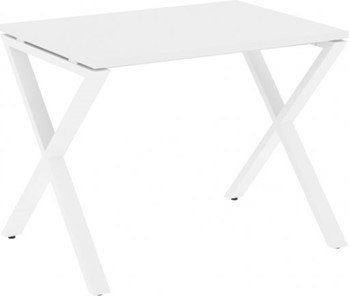 Стол на металлокаркасе Loft VR.L-SRX-2.7, Белый Бриллиант/Белый металл в Перми
