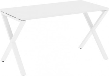 Письменный стол Loft VR.L-SRX-4.7, Белый Бриллиант/Белый металл в Перми
