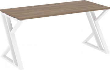 Письменный стол Loft VR.L-SRZ-4.7, Дуб Аризона/Белый металл в Перми