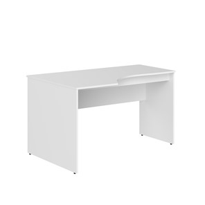 Письменный стол SIMPLE SET-1400 L левый 1400х900х760, белый в Кунгуре