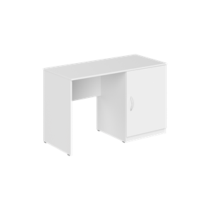Стол с местом для холодильника KANN KTFD 1255 R Правый 1200х550х750 мм. Белый в Кунгуре