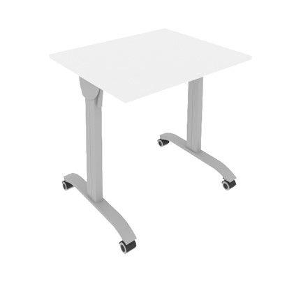 Мобильный стол складной СМ-1, Белый в Березниках - изображение
