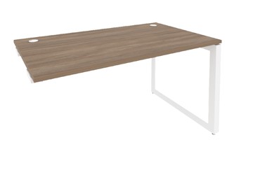 Приставной стол к тумбе O.MO-SPR-4.8 Белый/Дуб Аризона в Перми