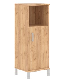 Шкаф для офиса Born В 421.2 R правый колонка средняя с глухой малой дверью 475х450х1286 мм, Дуб Бофорд в Кунгуре