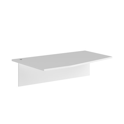 Приставка к столу левая XTEN Белый  XCET 149-1(L) (1400х900х25) в Соликамске - изображение