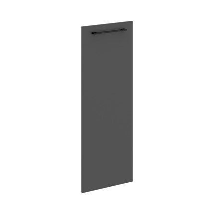 Дверь для шкафчика средняя MORRIS TREND Антрацит/Кария Пальмира MMD 42-1 (422х1132х18) в Перми - изображение