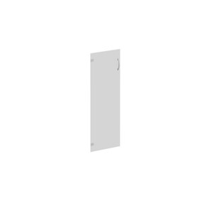 Дверь стеклянная средняя прозрачная Комфорт 40x0.4x116 (1шт.) К 623 в Перми