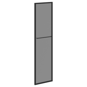 Дверь стеклянная в рамке левая LOFTIS Сосна Эдмонт LMRG 40 L (790х20х1470) в Березниках