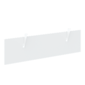 Фронтальная подвесная панель FORTA Белый-Белый-Бук FDST 1540 (1580х18х404) в Перми