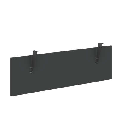 Фронтальная панель подвесная FORTA Черный Графит-Черный Графит-Бук FDST 1340 (1380х18х404) в Перми - изображение