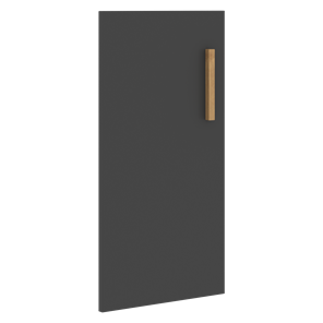 Низкая дверь для шкафа левая FORTA Черный ГрафитFLD 40-1(L) (396х18х766) в Березниках