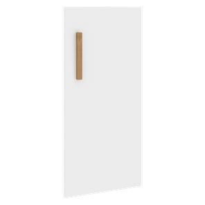 Дверь для шкафа низкая правая FORTA Белый FLD 40-1(R) (396х18х766) в Перми