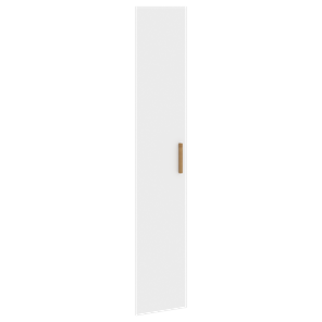 Высокая дверь для шкафа универсальная FORTA Белый FHD 40-1 (396х18х1932) в Перми