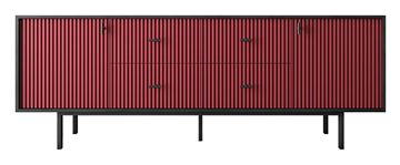 Комод с ящиками и дверцами Emerson (EM19/red/L) в Перми