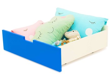 Ящик для кровати Skogen синий в Перми
