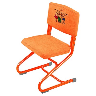 Чехол для стула СУТ 01-01 Оранжевый, Замша в Перми - изображение
