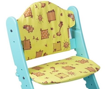 Комплект Подушек для растущего стула М1, желтый в Перми - предосмотр
