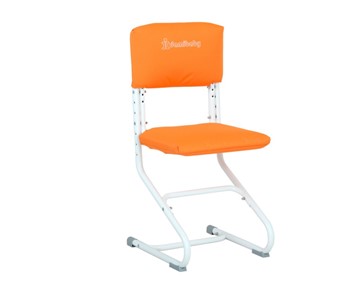 Чехлы на спинку и сиденье стула СУТ.01.040-01 Оранжевый, ткань Оксфорд в Березниках