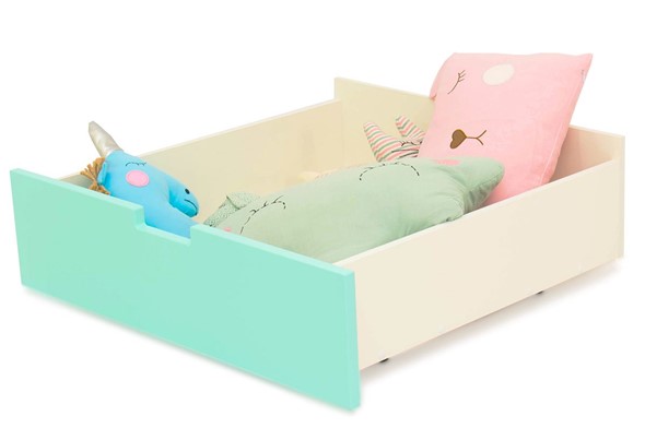 Ящик для детской кровати Skogen мятный в Чайковском - изображение