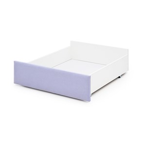 Ящик для детской кровати Litn мягкий для кроватей 160х80 сирень (микрошенилл) в Перми
