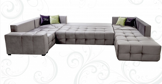 П-образный диван Италия 405х230х255х80 в Перми - изображение 1