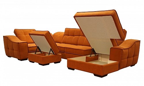 Угловой диван N-11-M (П1+ПС+УС+Д2+Д5+П1) в Березниках - изображение 2
