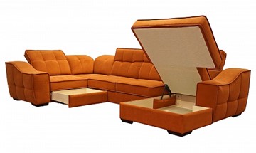 Угловой диван N-11-M (П1+ПС+УС+Д2+Д5+П1) в Перми - предосмотр 1