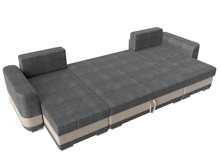 П-образный диван Честер, Серый/бежевый (рогожка) в Перми - изображение 7