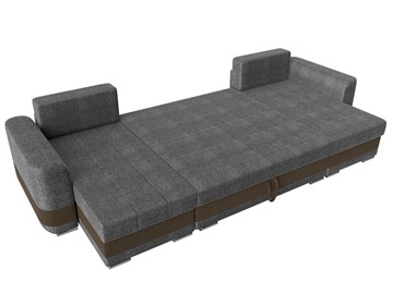 П-образный диван Честер, Серый/коричневый (рогожка) в Перми - предосмотр 7