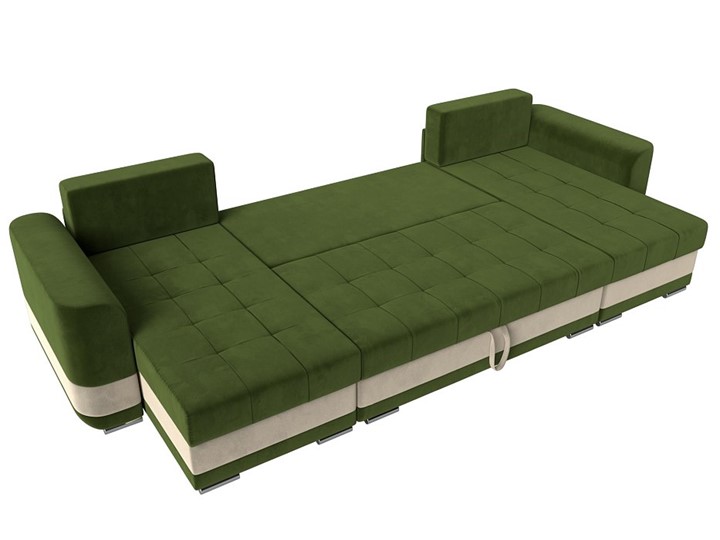 П-образный диван Честер, Зеленый/бежевый (вельвет) в Перми - изображение 7