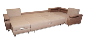 П-образный диван Престиж-15 люкс с полкой в Перми - предосмотр 1
