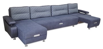 П-образный диван Престиж-15 микс в Перми