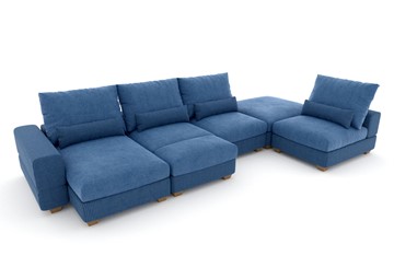 П-образный диван Верона 10 П (П1+Д4+Д2+УС+ПС), Memory foam в Перми