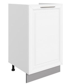 Шкаф рабочий Мишель под мойку L500 (1 дв. гл.) эмаль (белый/белый) в Березниках