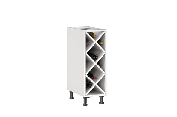 Кухонная тумба винная Италия ЛД 270.070, белая в Перми - изображение